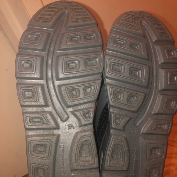 Boys Gray & Black Champion Sneakers - Picture 6 of 6